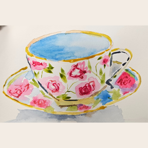 CUP OF CREATIVI-TEA Paint Night with Nicole Alexander